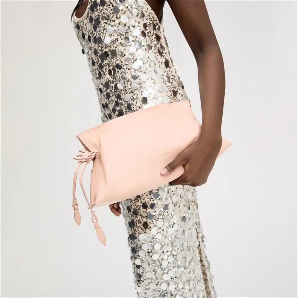 Poppy Oversized Drawstring Clutch