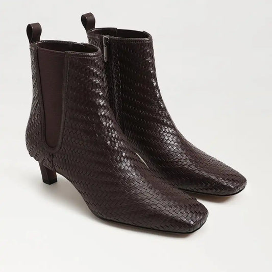 Peony Weave Ankle Boot