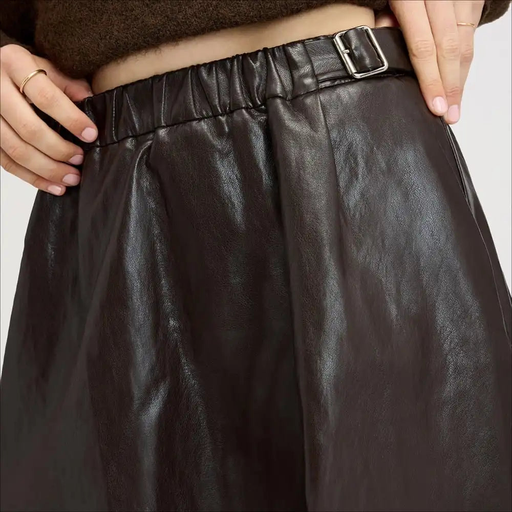 Pull-on Mini Skirt