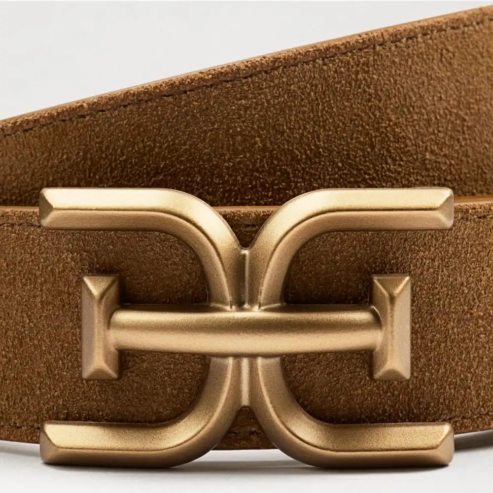 32MM Logo Plaque Belt