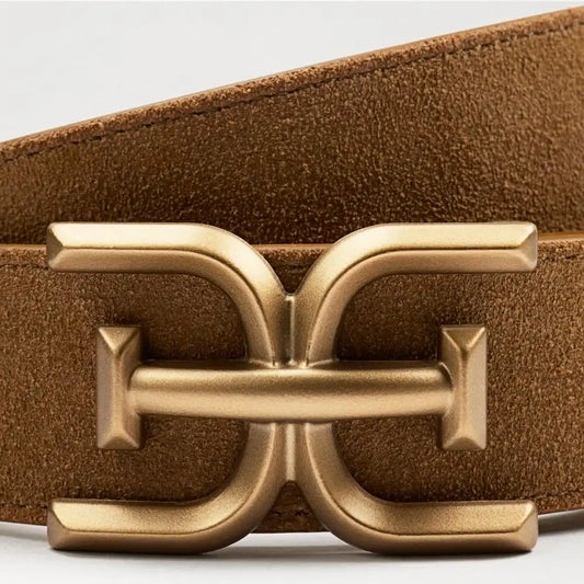 32MM Logo Plaque Belt