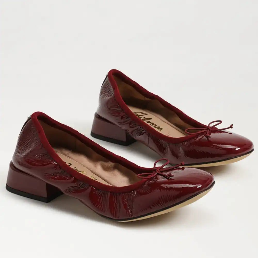 Belle Block Heel Ballet