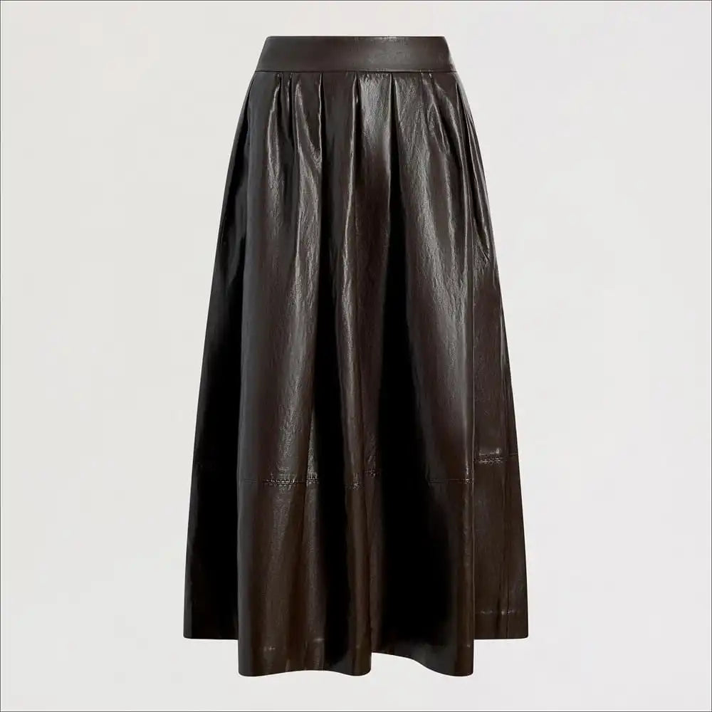Pleated Full Skirt