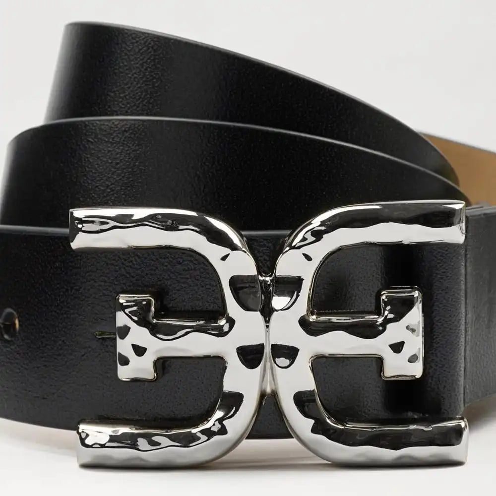 32MM Geo Logo Plaque Belt