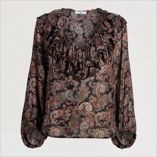 Ruffle Neck Blouse