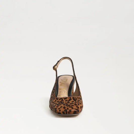 Lucille Block Heel Slingback