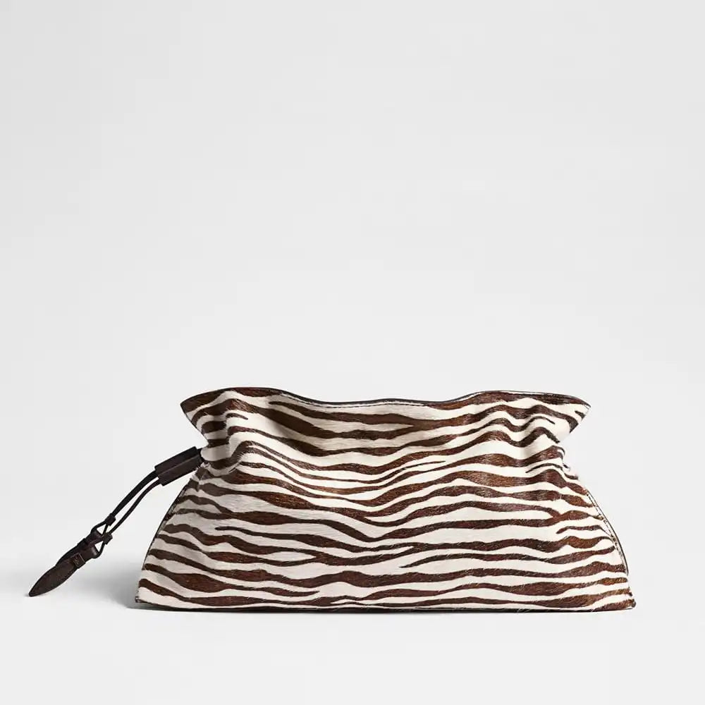 Poppy Oversized Drawstring Clutch