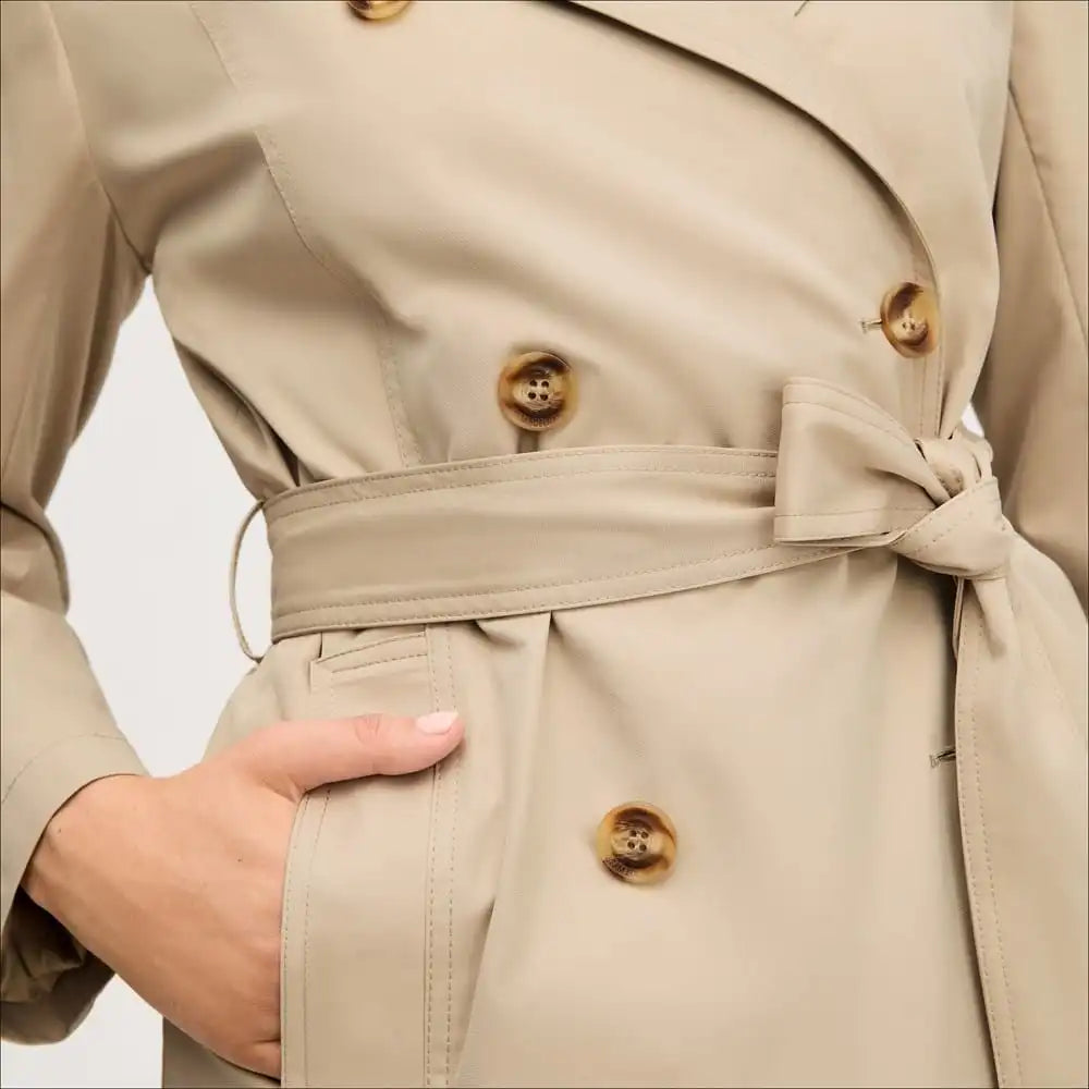 Double Breasted Trench Coat