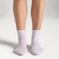 3 Pack Cotton Blend Pointelle Anklet