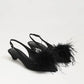 Finch Feather Slingback Pump