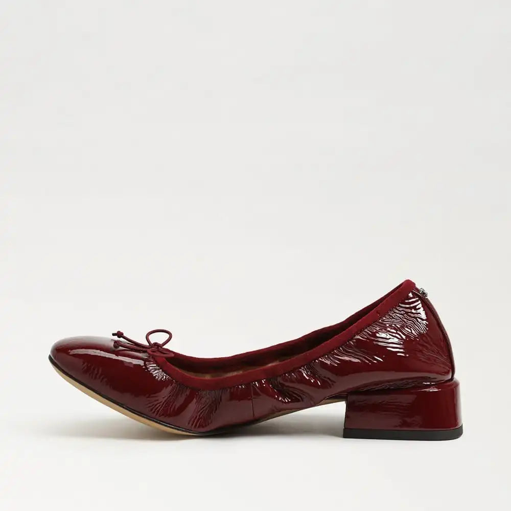 Belle Block Heel Ballet