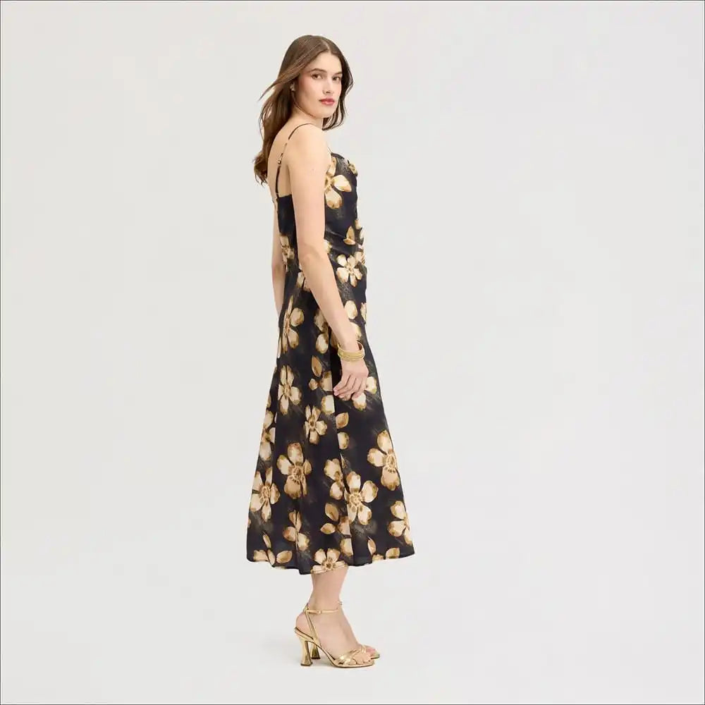Floral Lace Maxi Dress