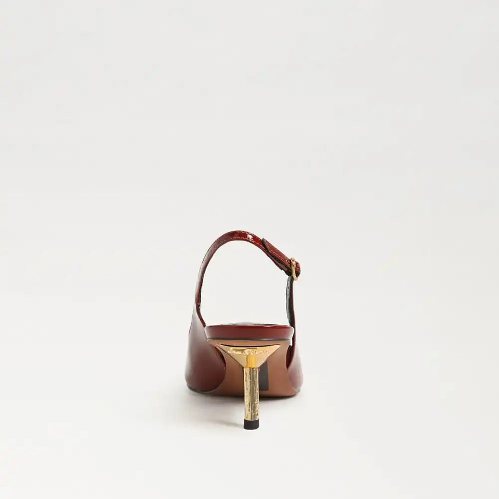 Bianka Gilded Slingback Pump