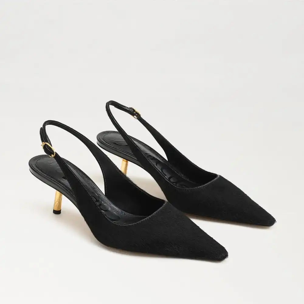 Bianka Gilded Slingback Pump