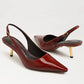 Bianka Gilded Slingback Pump