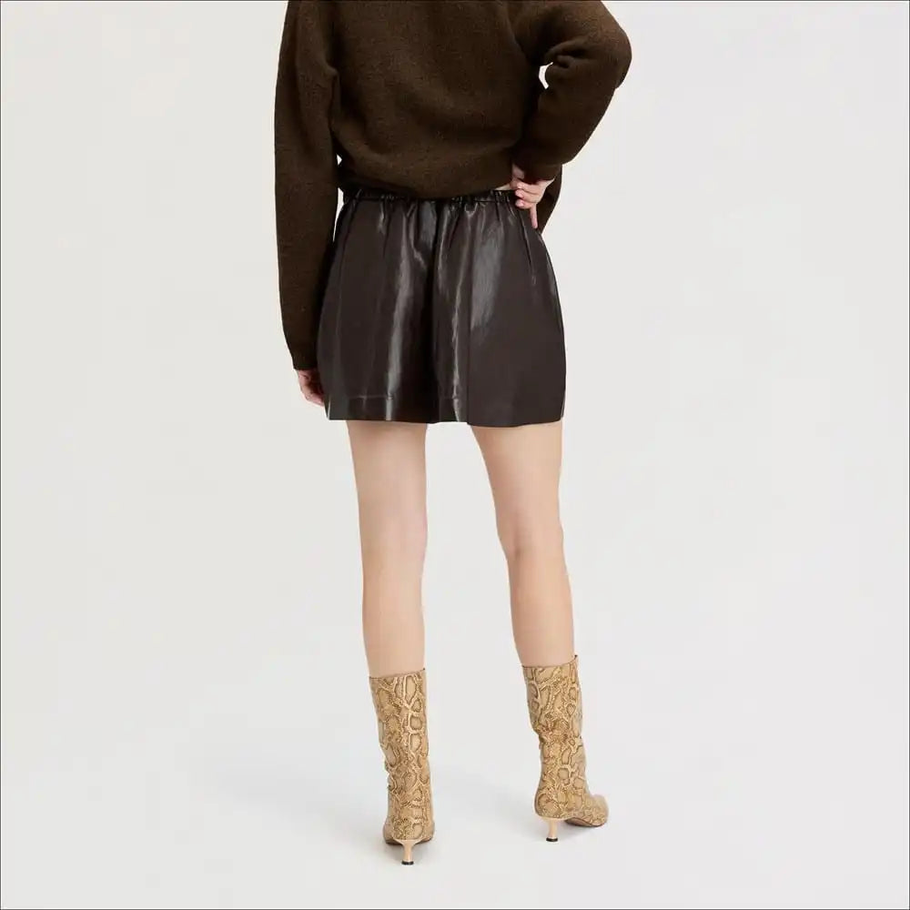 Pull-on Mini Skirt