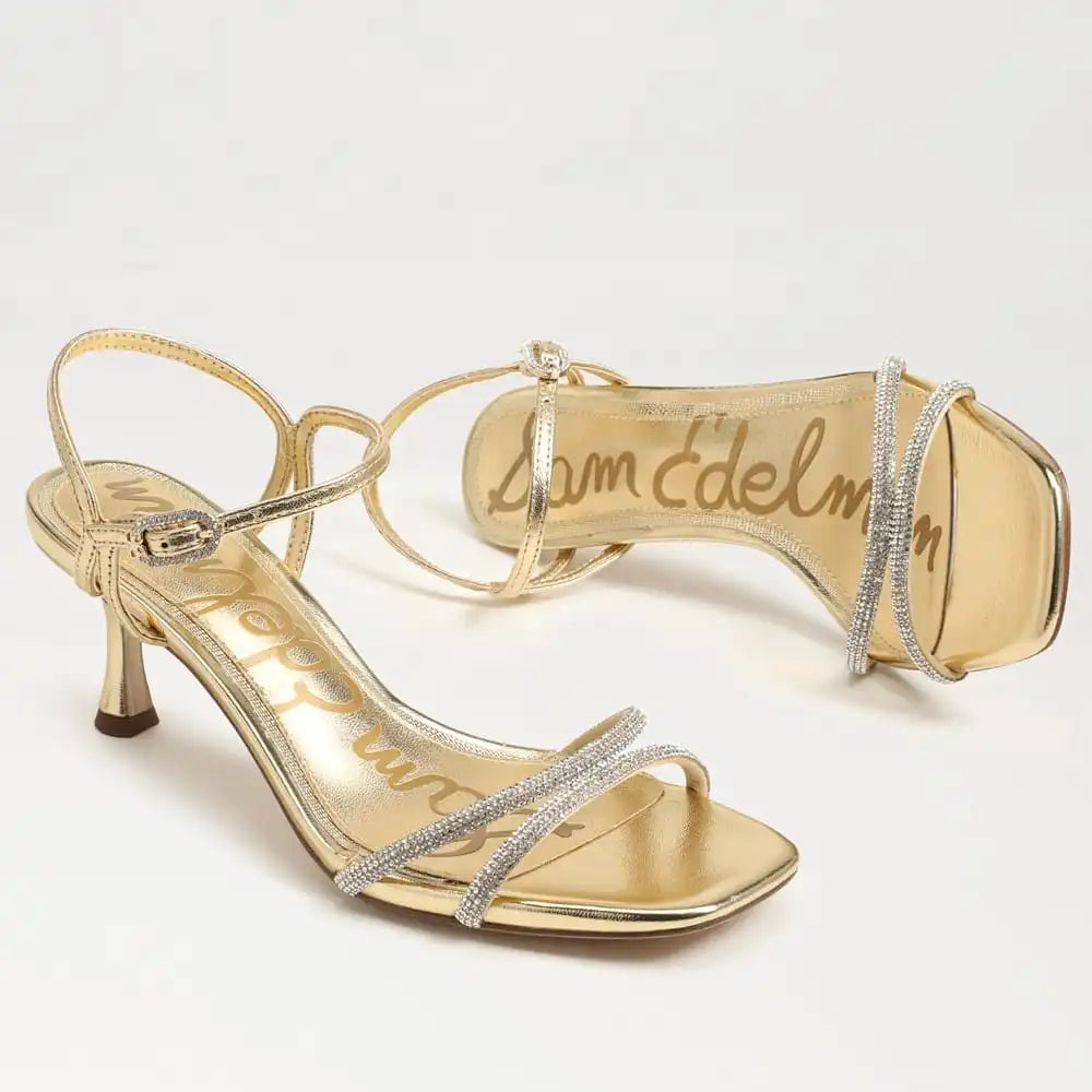 Presley Glam Kitten Heel Sandal