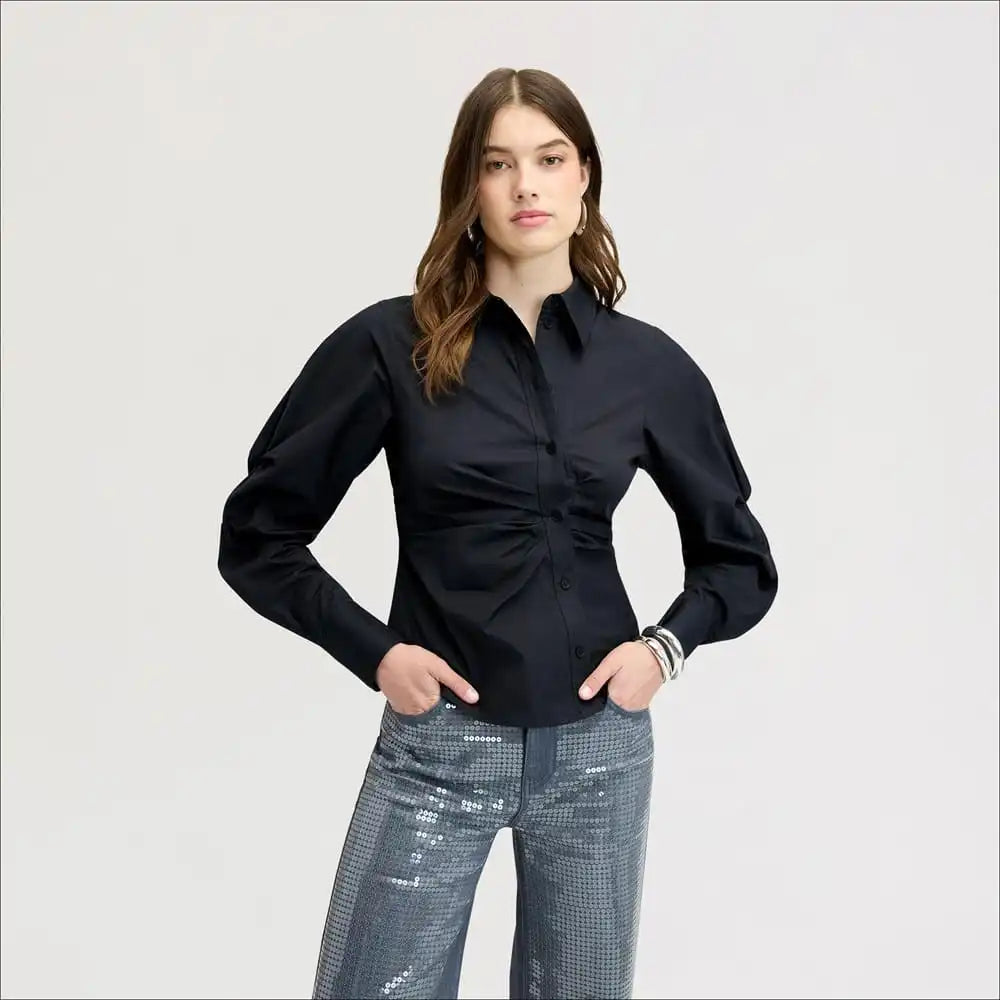Asymmetric Button Down