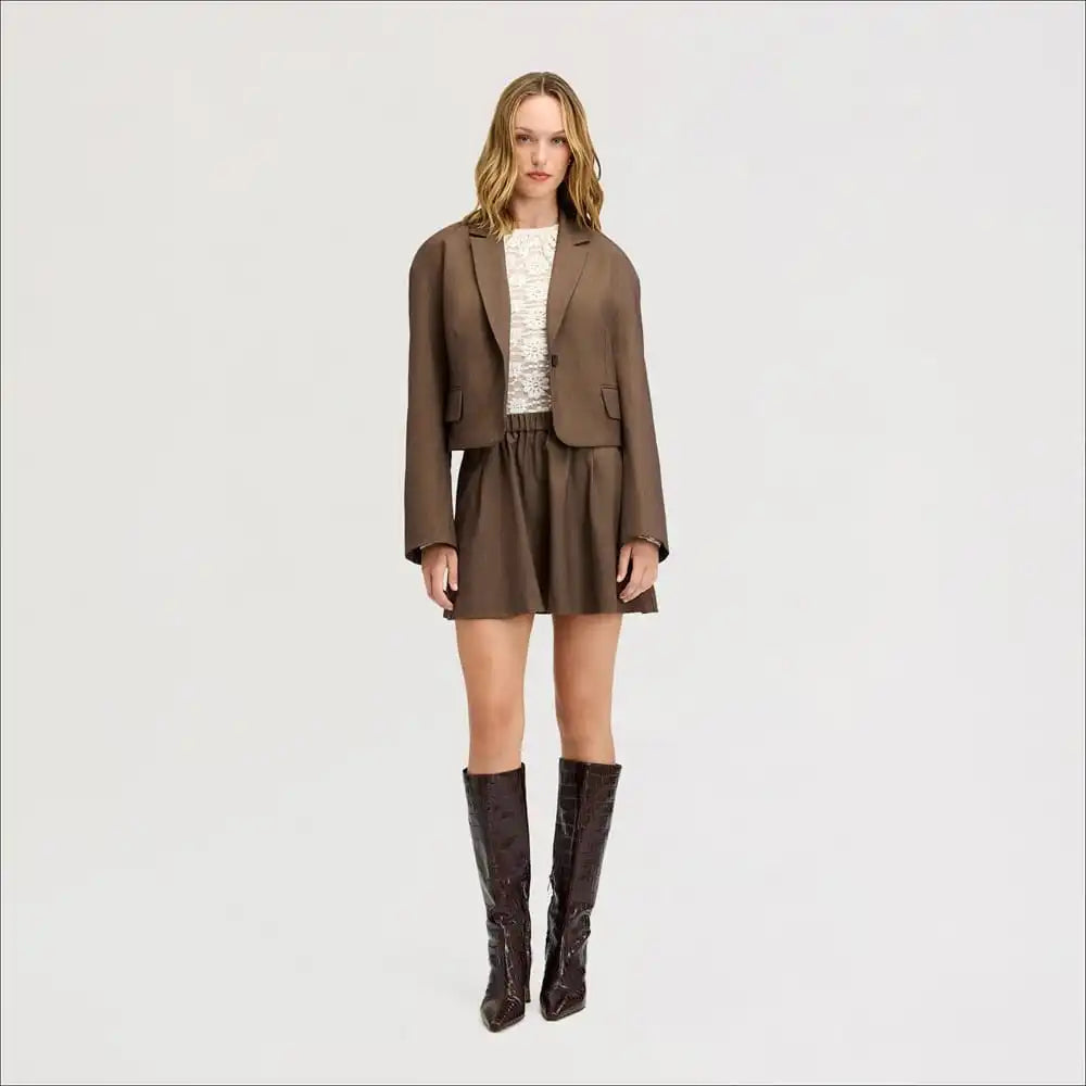 Cropped Blazer