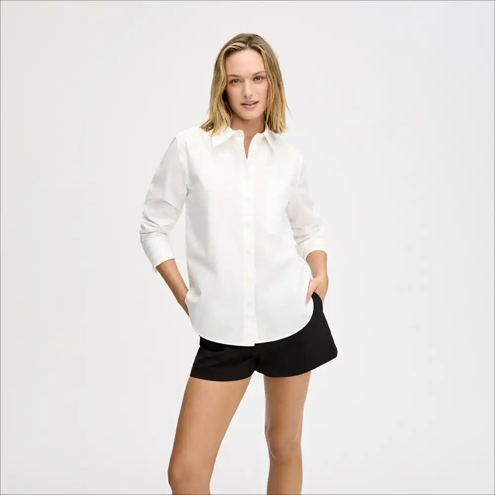 Long Sleeve Shirt with Placket
