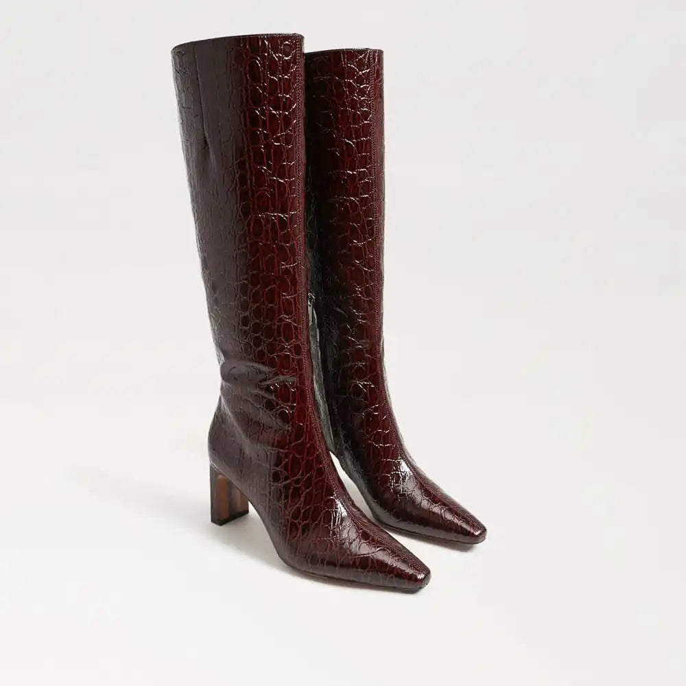 Sylvia Wide Calf Knee High Boot