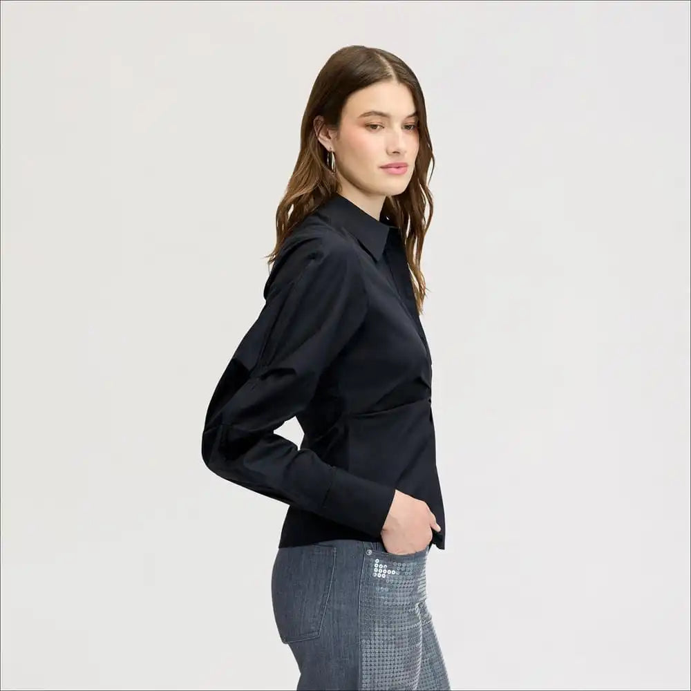 Asymmetric Button Down