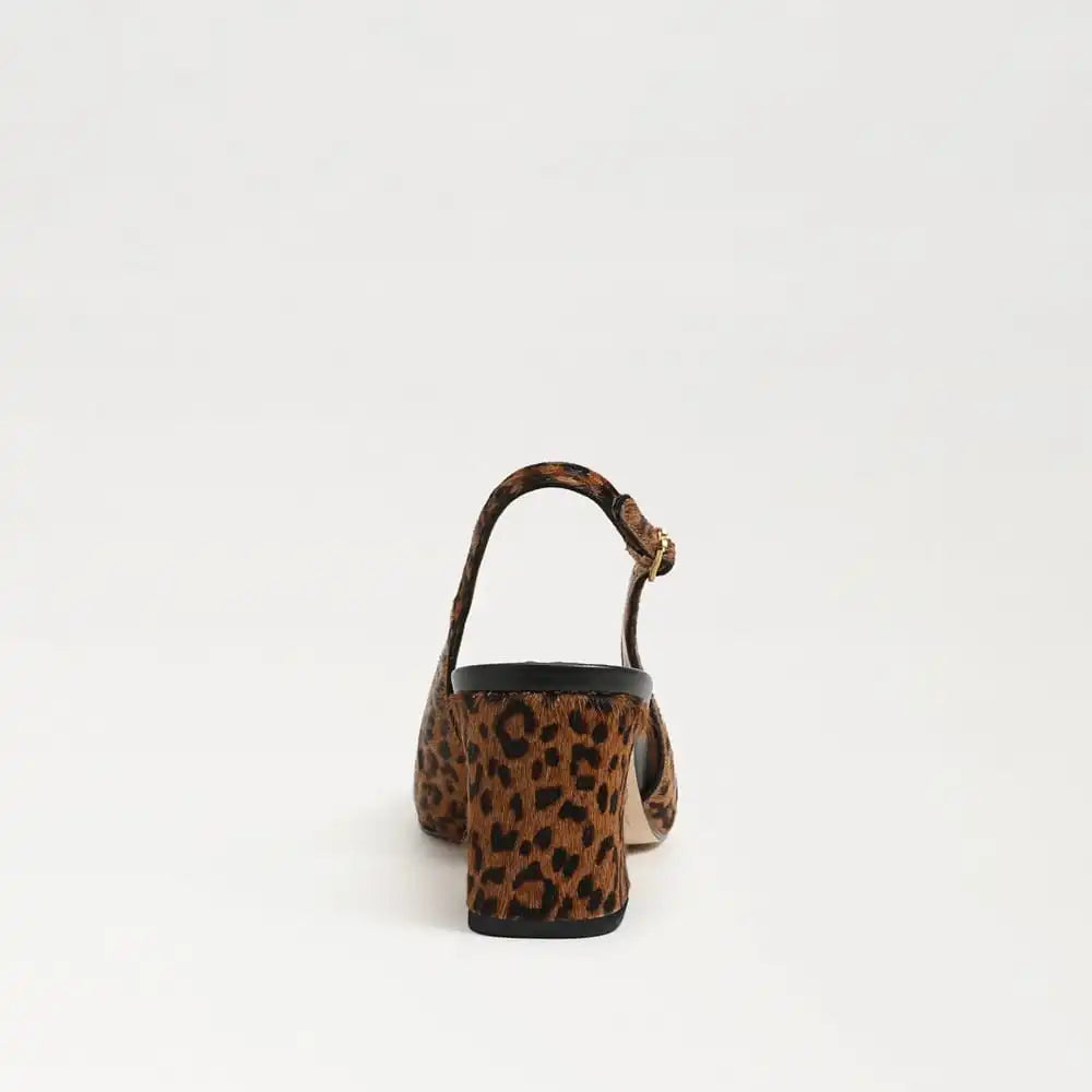 Lucille Block Heel Slingback