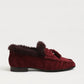 Lana Fur Tassel Loafer