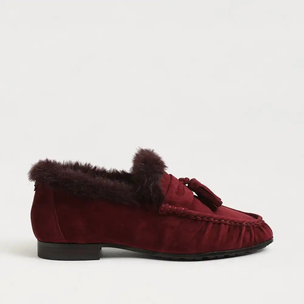 Lana Fur Tassel Loafer