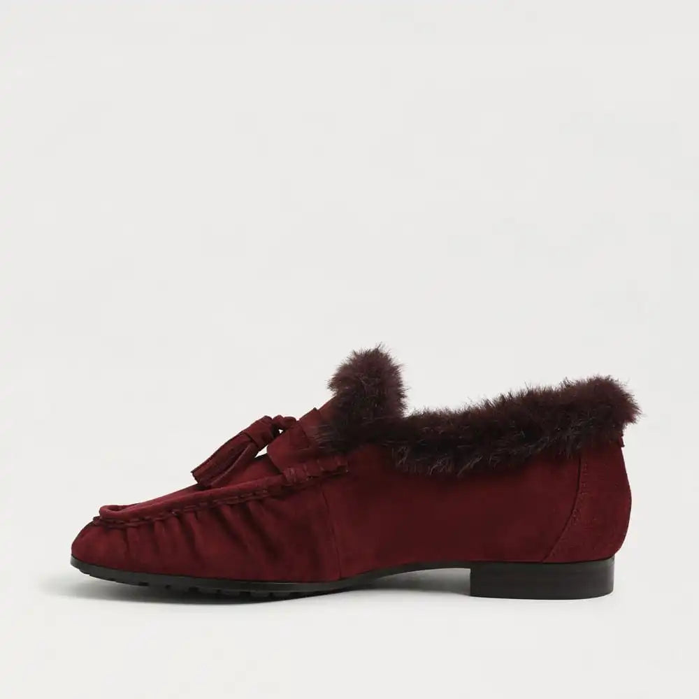 Lana Fur Tassel Loafer