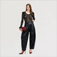 Barrel Leg Trouser
