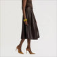 Pleated Full Skirt