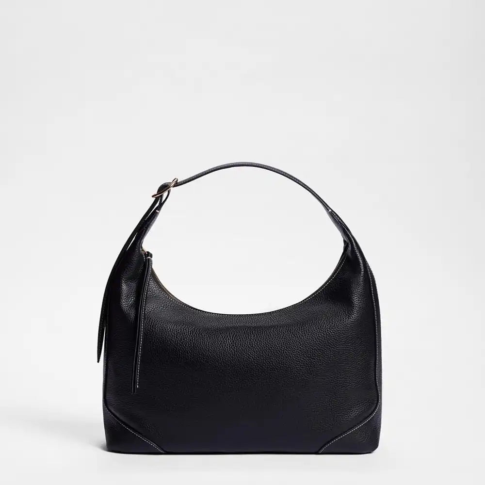 Elaina Top Zip Hobo