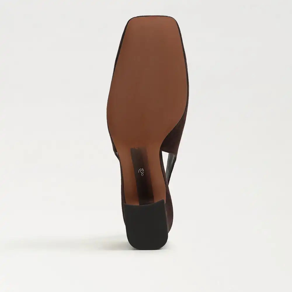 Lucille Block Heel Slingback