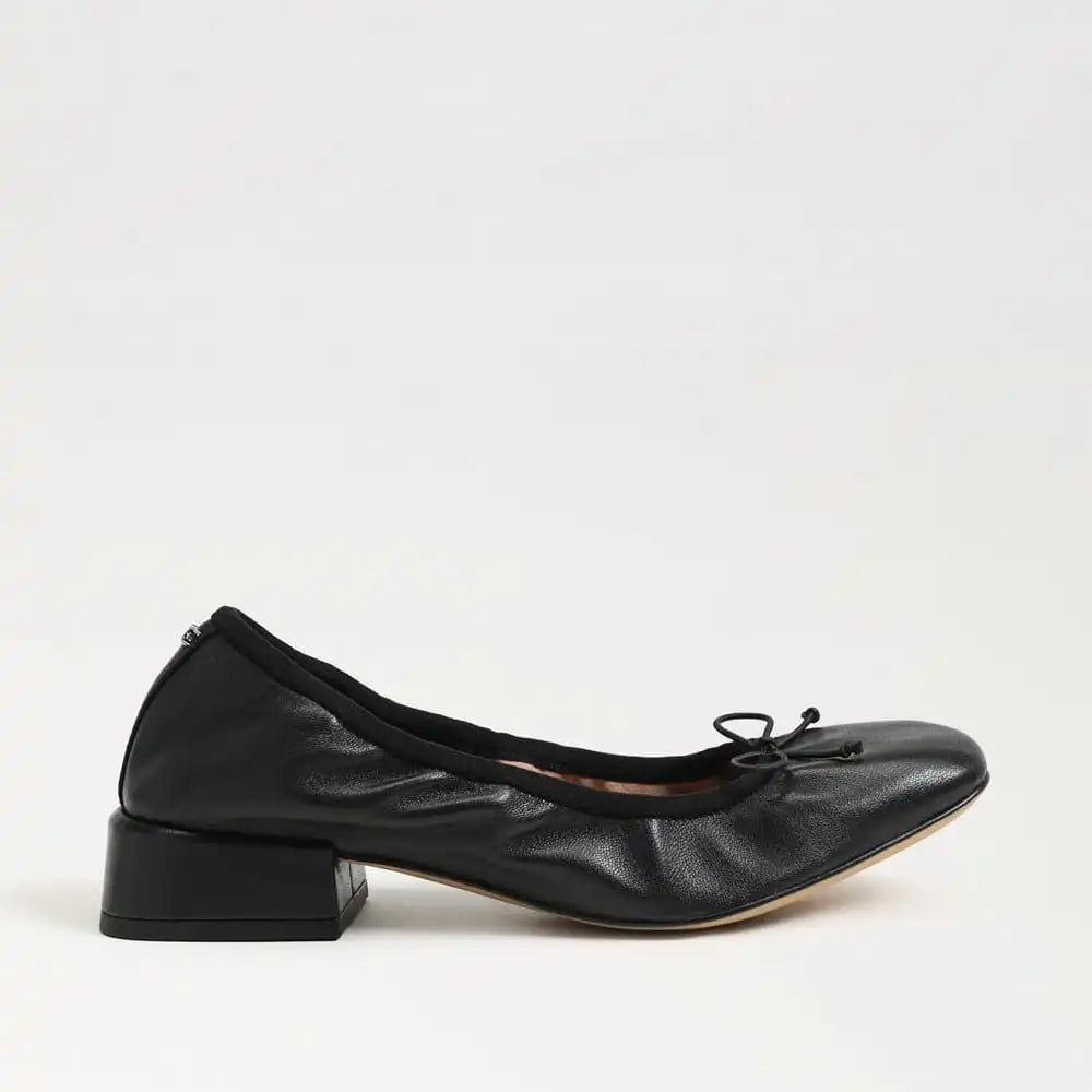 Belle Block Heel Ballet