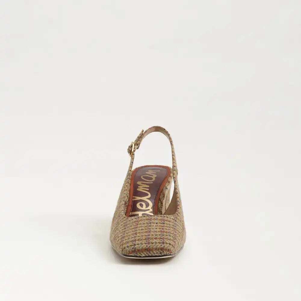 Lucille Block Heel Slingback