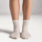3 Pack Cotton Blend Pointelle Anklet
