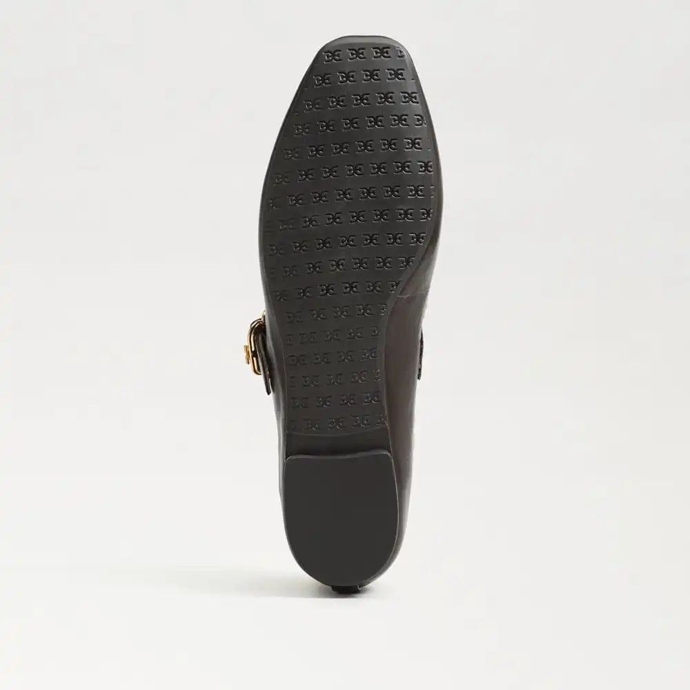 Michaela Fur Mary Jane Flat
