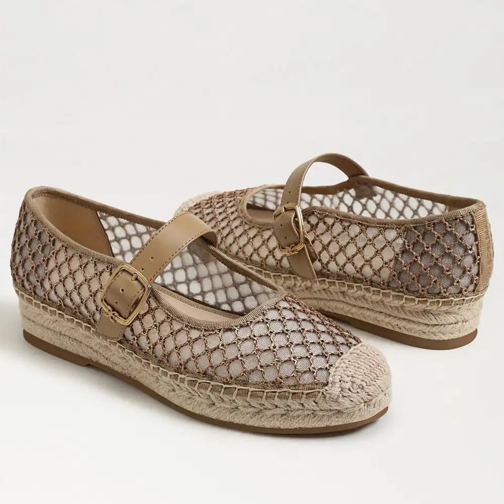 Mackie Mesh Espadrille Mary Jane