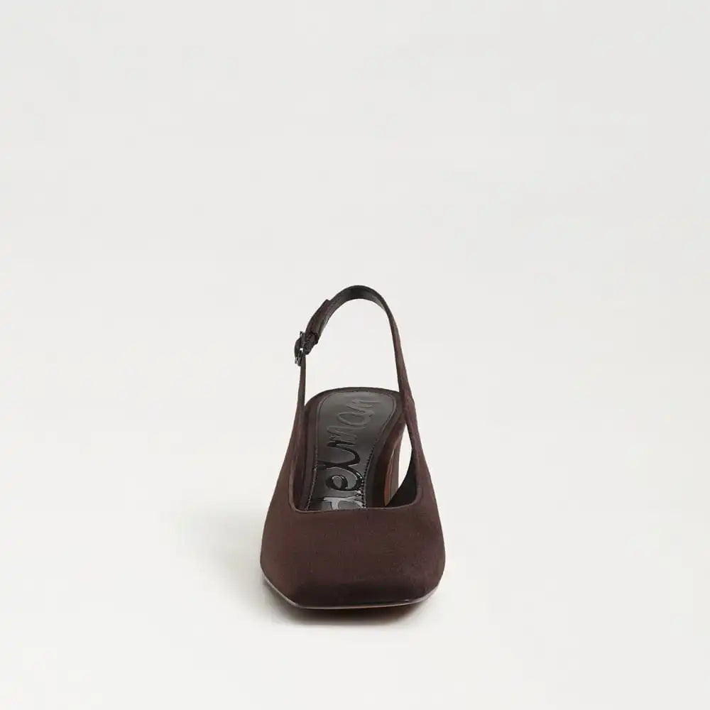 Lucille Block Heel Slingback