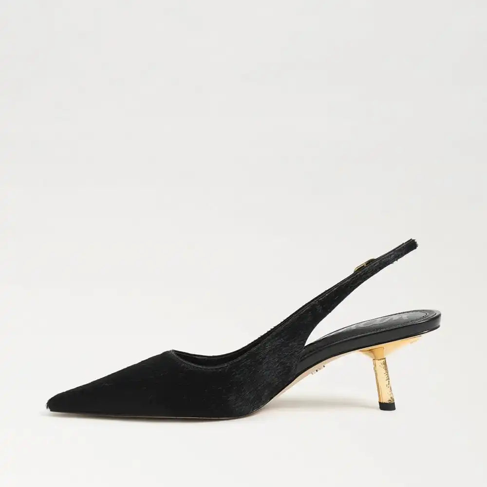 Bianka Gilded Slingback Pump