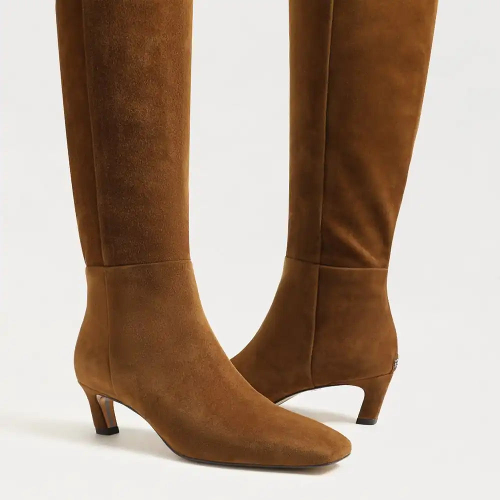 Perla Wide Calf Knee High Boot