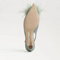 Finch Feather Slingback Pump