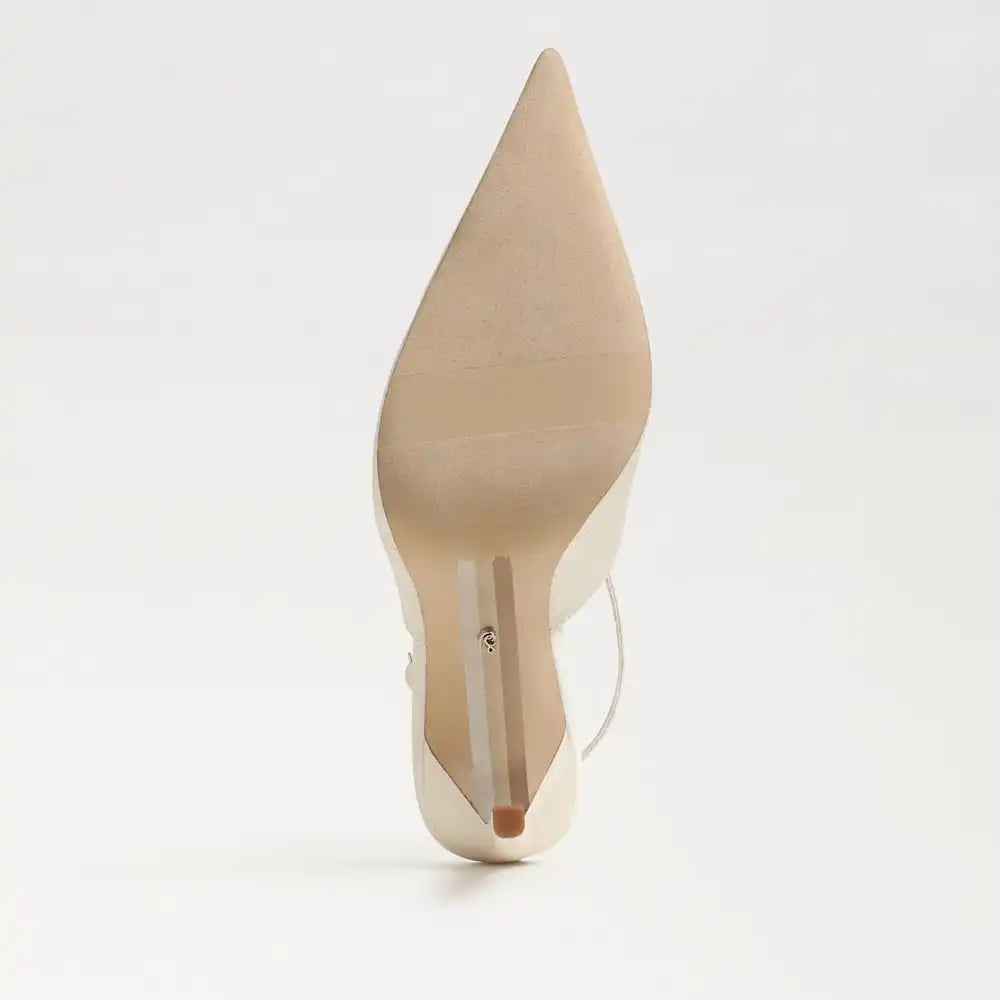 Terry Ankle Strap Pump