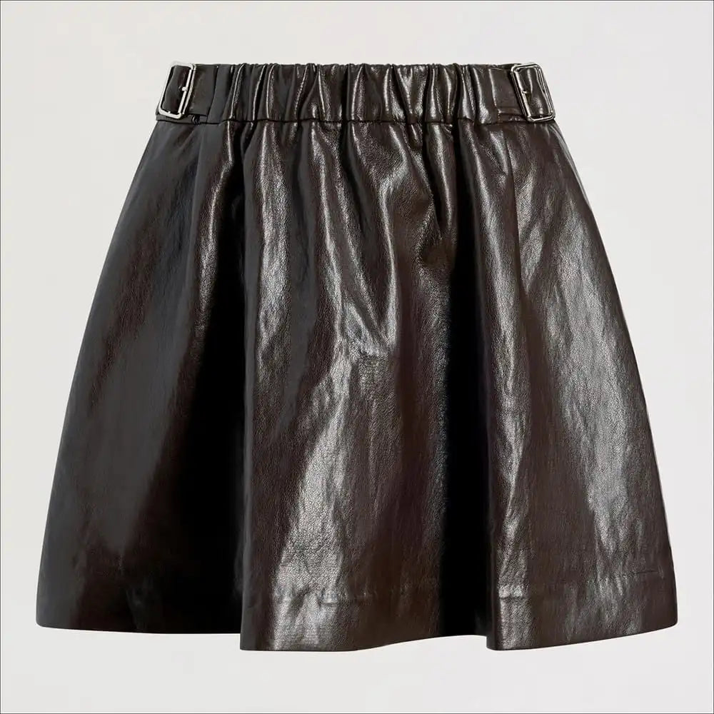 Pull-on Mini Skirt