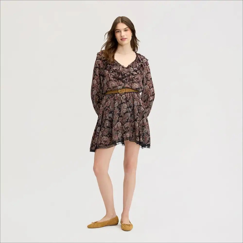 Ruffle Neck Blouse