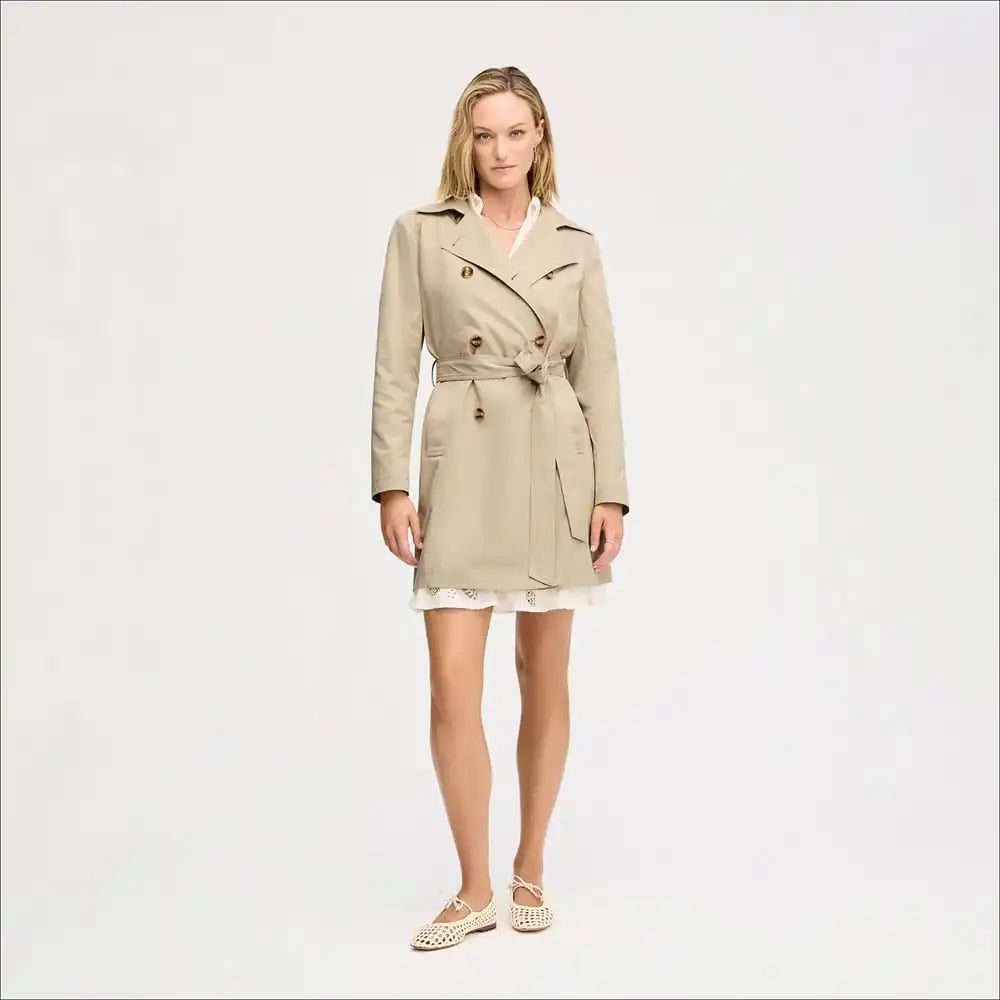 Double Breasted Trench Coat
