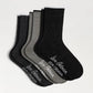 3 Pack Lurex Speckle Crew