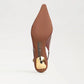 Bianka Gilded Slingback Pump