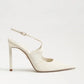 Terry Ankle Strap Pump